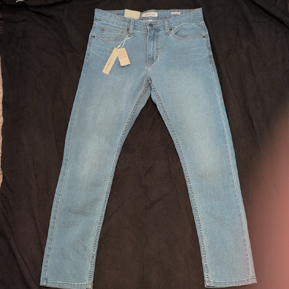 Light Blue Men's Jeans - Unbranded Classic Fit